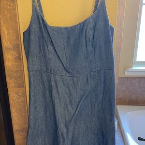 Old Navy Denim Blue Mini Dress